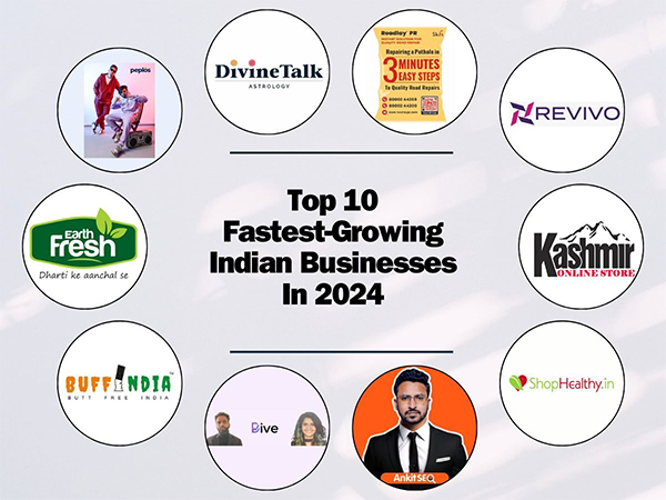 The Top 10 Fastest-Growing Indian Businesses In 2024