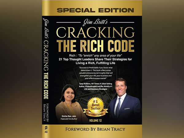 Executive Coach Smita Das Jain Co-Authors Chapter in the International Bestseller, "Cracking the Rich Code: Vol 12" Endorsed by Tony Robbins