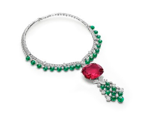 Doha Jewellery and Watches Exhibition Bulgari Imperial Spinal Necklace