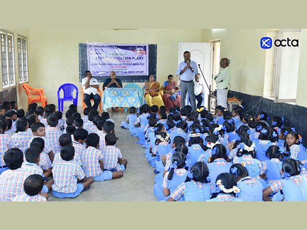 Octa sponsors water purification plants for schools in Tamil Nadu cities
