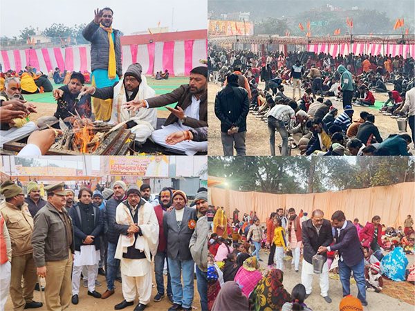 Historic Bhandara in Mahoba, Uttar Pradesh: Over Fifty Thousand People Join Joyful Celebrations