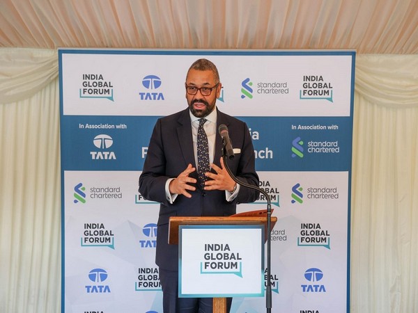 British Home Secretary James Cleverly at India Global Forum's UK-India Parliamentary Lunch at the House of Lords