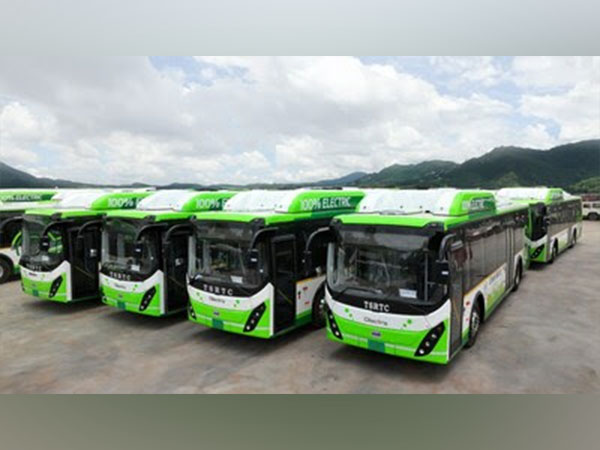 A View of the Olectra Electric Buses