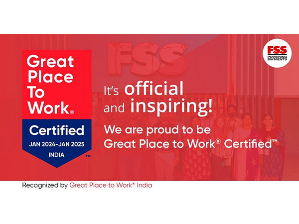 FSS has been Awarded the Prestigious Great Place To Work Certification