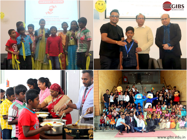 GIBS Business School Conducts a Trailblazing CSR Activity, "Harmony Heaven," Engaging Local Orphanages in a Day of Joy and Learning
