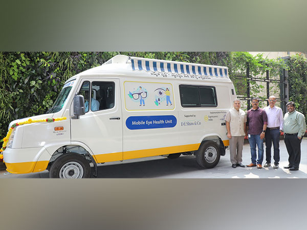 D. E. Shaw India Sponsors Mobile Eye Healthcare Unit in Hyderabad in Partnership with Sightsavers India