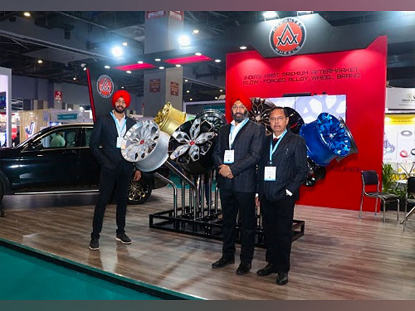 Advantec Wheels Team showcasing Revolutionary Made-in-India, Premium Flow-Forged Alloy Wheels at Automechanika Show - 2024