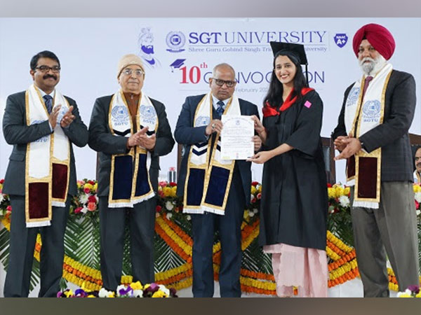 Parting with Elegance: SGT University Commemorates "Convocation 2024" with Grandeur