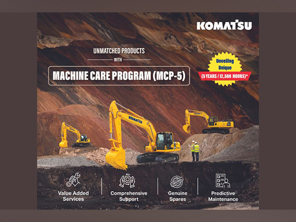 Komatsu India Unveils Unique Machine Care Program (MCP-5)