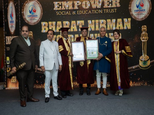 Dr. Yogesh More's Contributions Get Recognized By Empower Social and Education Trust with the Bharat Nirmiti Yogdan Award 2024