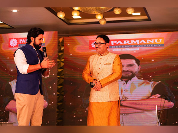 Bollywood super star Aftab Shivdasani graces Parmanu Defence Academy's annual function