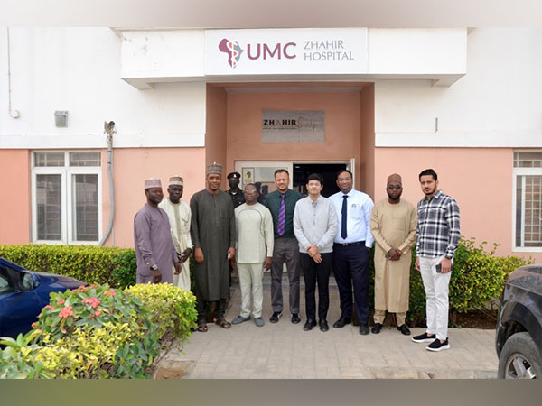 Management of UMC Zhahir Hospital & 3 dignatories