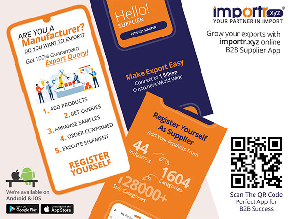 Simplify Export Businesses With IMPORTR.XYZ - SUPPLIER APP - Your Trusted Global Trade Partner!
