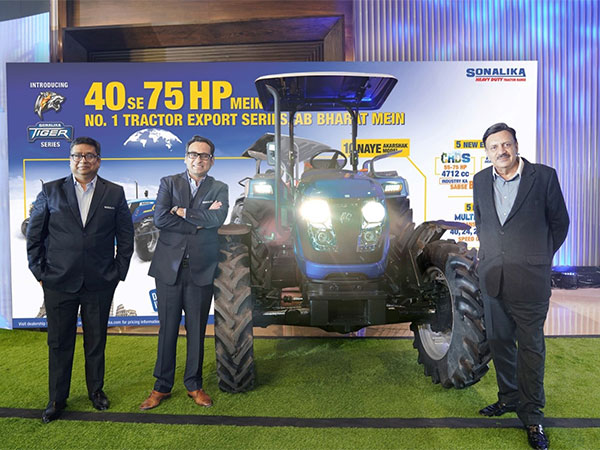 Sonalika kick-starts 2024 with its Biggest range of 10 'Tiger' advanced heavy duty tractors in 40-75 HP