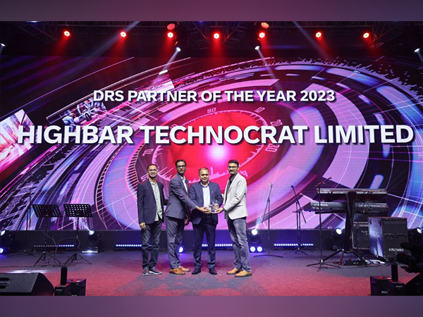 Highbar Technocrat Awarded SAP DRS Partner of the Year for Outstanding Performance in Deal Registrations