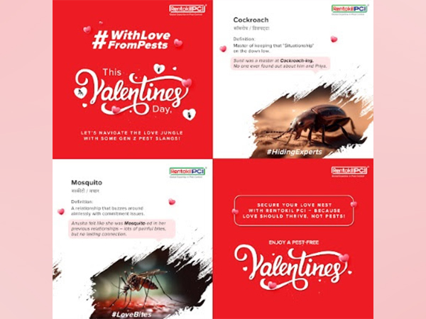 Celebrate Valentine's Day with Rentokil PCI #WithLoveFromPests Campaign