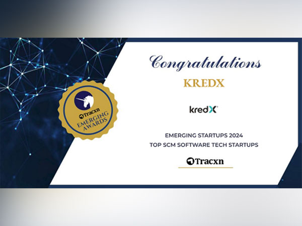 KredX Named 'Emerging Startup in SCM Software' Category at Tracxn's 2024 Awards