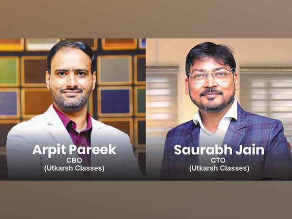 Utkarsh Classes promotes Arpit Pareek as CBO; and Saurabh Jain as CTO