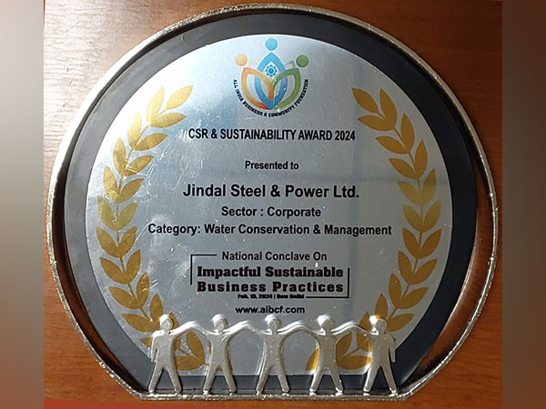 Jindal Steel & Power Receives Recognition for Outstanding CSR Contribution in Sustainable Water and Soil Management