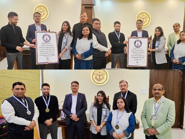 "Varanasi District Administration: Pioneering Progress with Record-Breaking Initiatives" - Certified by Elite World Records and India Records Academy