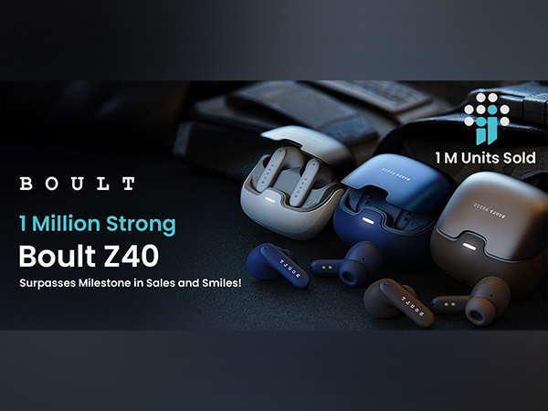 BOULT Z40 Achieves Remarkable Milestone. Surpasses 1 Million Sales. Equivalent to Stacking Earbuds as High as 67 Burj Khalifas