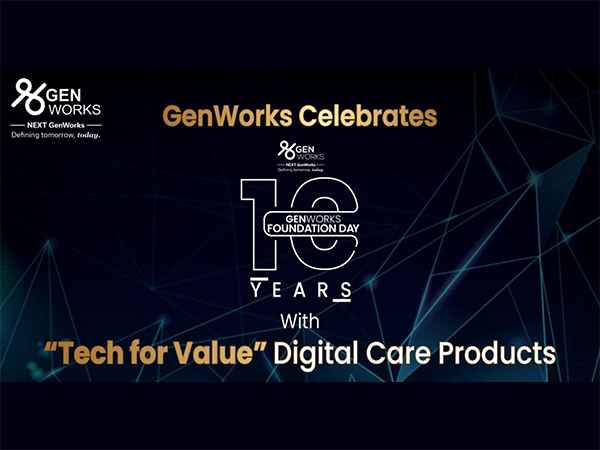 GenWorks Celebrates 10th Foundation Day With "Tech for Value" Digital Care Products