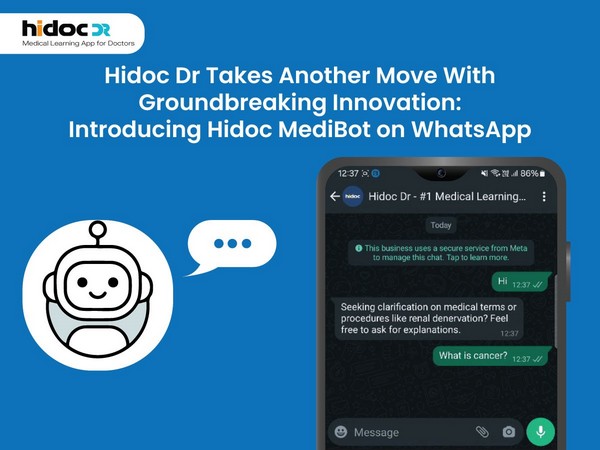 Hidoc Revolutionizes Healthcare With AI-powered Chatbot - MediBot