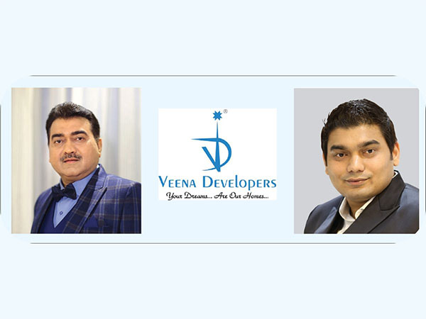 Haresh Sanghavi, the Chairman of Veena Group & Nikunj Sanghavi, Managing Director of Veena Developers