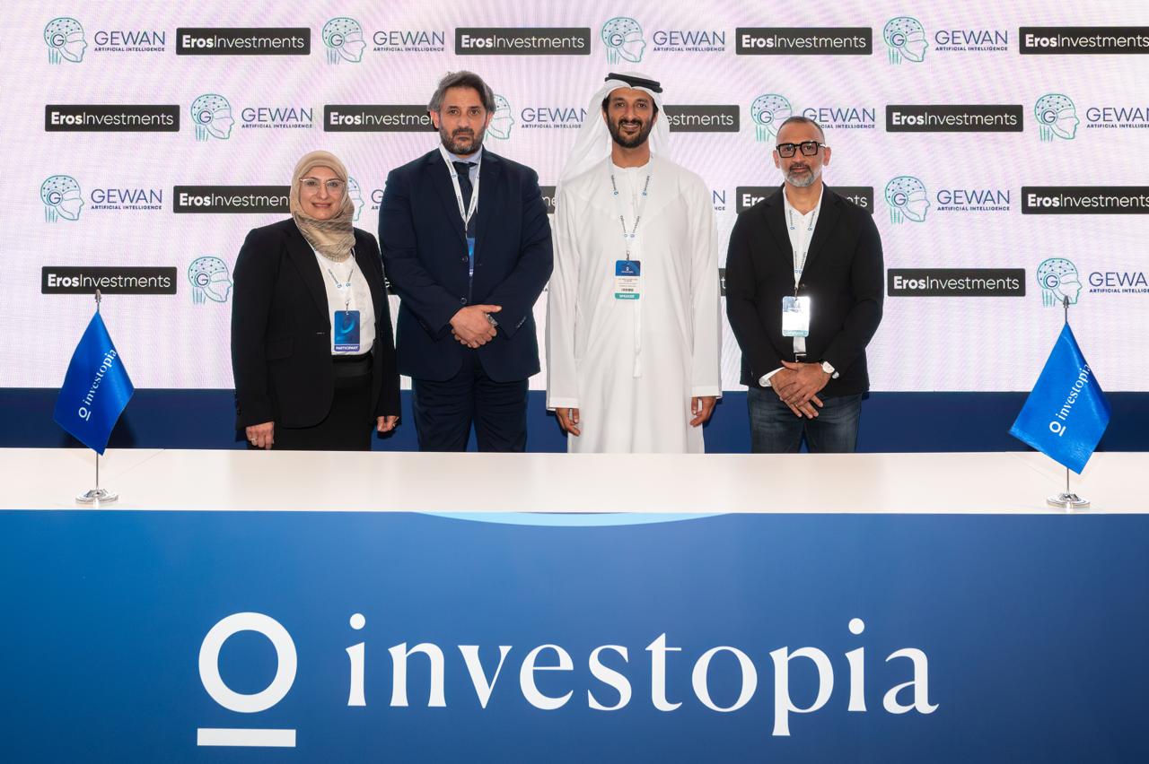 Gewan AI hub, Smart Solutions and Immerso AI sign Strategic Partnership at Investopia Abu Dhabi 2024