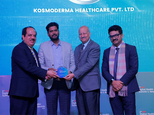 Kosmoderma Healthcare Clinches Best Cosmetic Dermatology Brand of the Year at IHW Digital Health Awards 2024