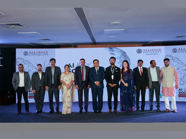 Alliance University's Leadership Team at the AI & Society Confest in Anekal, Bangalore