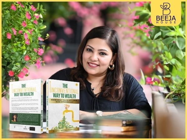 Follow the footprints of the latest release by Reetu Goyal Kansal to pave your path to unconventional wealth, published by Beeja House