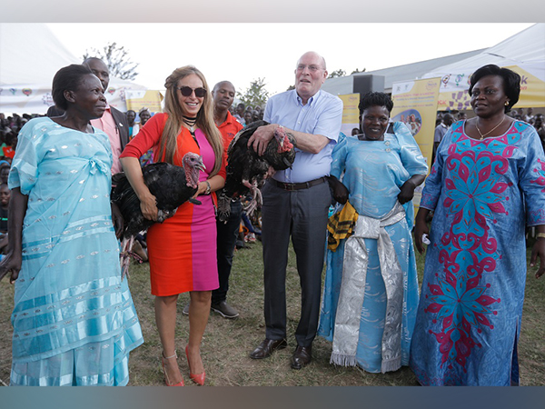 Merck Foundation Chairman and CEO during their visit to Uganda