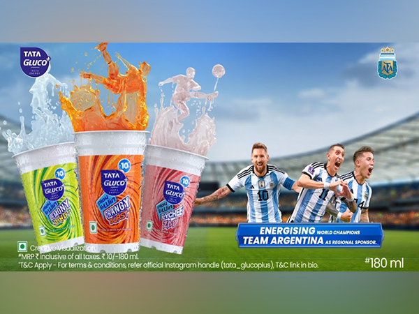Tata Gluco+ launches "Argentina Jao, Team Argentina Ka Match Dekho" Summer Campaign