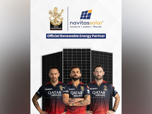 Navitas Solar Partners with Royal Challengers Bangalore (RCB) as its Official Renewable Energy Partner for T20 Season 2024