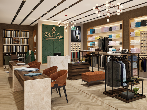 Premium menswear brand Reid & Taylor launches fabric store locator