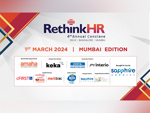 The 4th Annual RethinkHR Conclave held on 1st March 2024 revolutionizing the future of work