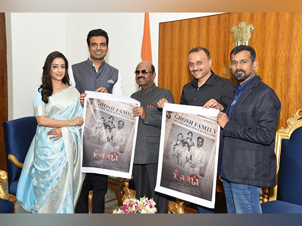 Team 'Maa Kaali' met Governor of Bengal, Dr CV Ananda Bose, captivating poster launched