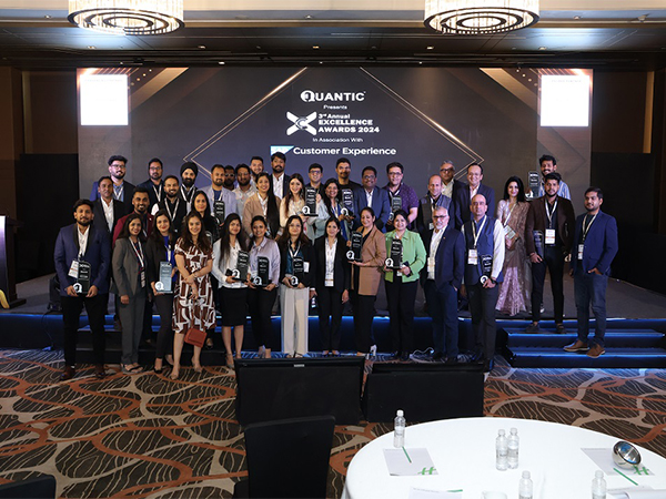 Quantic India Witnesses the Success of 3rd Annual CX Excellence Awards 2024, the Cognitive Map to Customer's Mind: Connect, Converse and Coincide