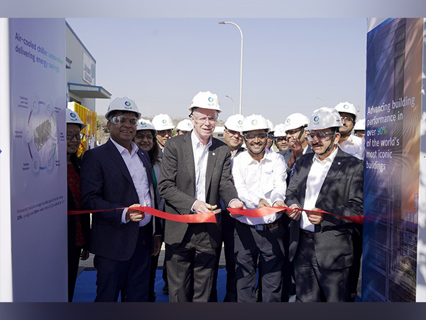 Johnson Controls Leadership inaugurating the expansion of the Pune Plant
