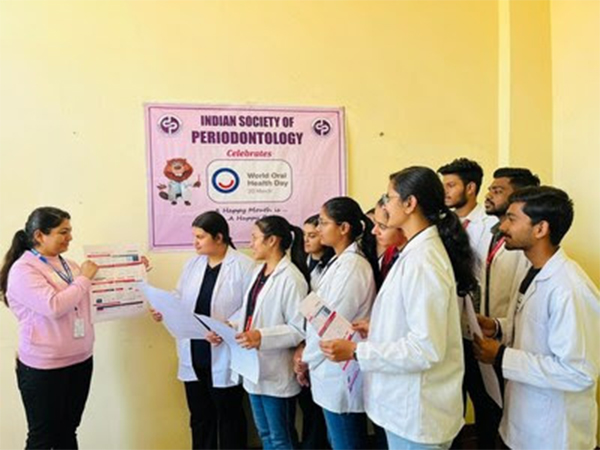 On World Oral Health Day, students from over 130 dental colleges were educated on the importance of proactive oral care