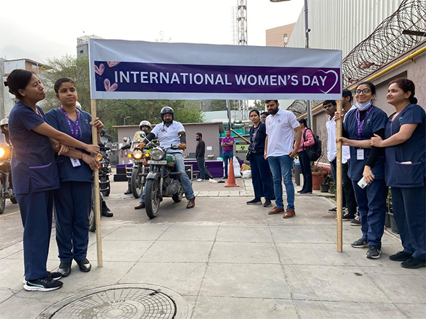 Madhukar Rainbow Children's Hospital Organized a Bike Rally on the Occasion of International Women's Day 2024