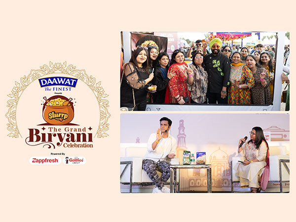Celebrity Chef Kunal Kapur and Harpal Singh Sokhi, at Slurrp's The Grand Biryani Celebration