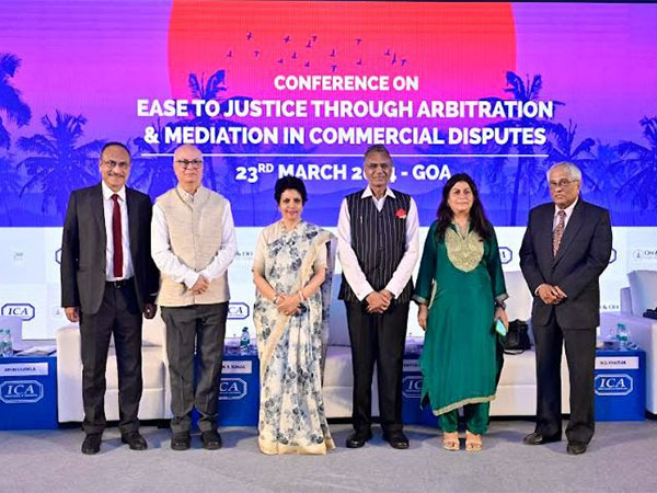 Speakers at the conference on Ease to Justice Through Arbitration & Mediation in Commercial Disputes held to highlight innovative strategies and technology-driven solutions resolutions