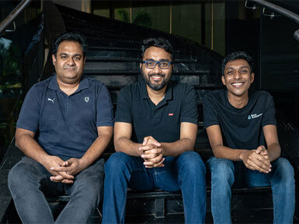 Founders of Scrut Automation (L-R): Kush Kaushik, Aayush Ghosh Choudhury, and Jayesh Gadewar