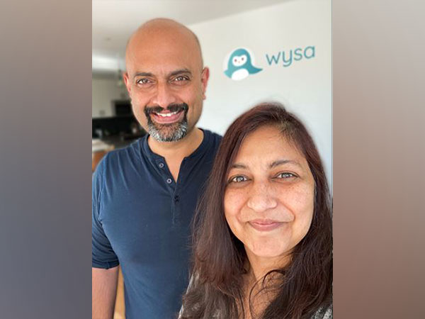 Co-founders of Wysa - Jo Aggarwal and Ramakant Vempati