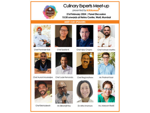 The list of speakers at the 2nd edition of Kikkoman Culinary Experts Meet-up