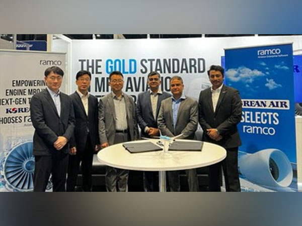 South Korea's flag carrier and largest airline, Korean Air selects Ramco Aviation