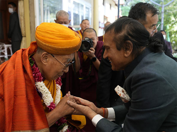 Dr Dinesh Shahra, Pioneer of the Yellow Revolution, Meets the Tibetan Spiritual Leader the Dalai Lama in Dharamshala