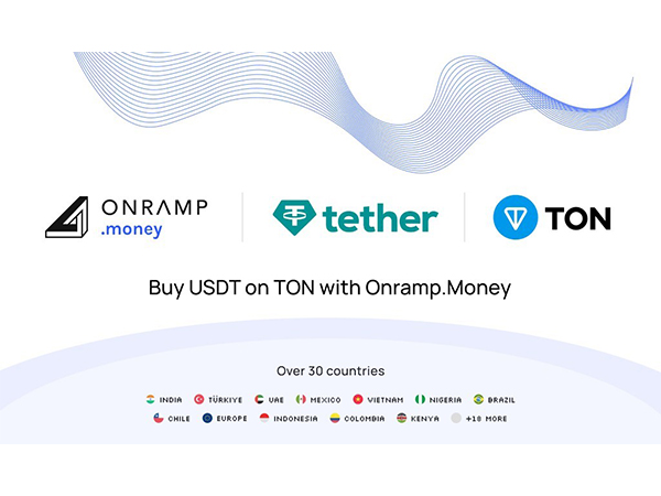 Buy USDt on TON with Onramp.Money in Over 30 Countries; Enhancing Global Crypto Accessibility